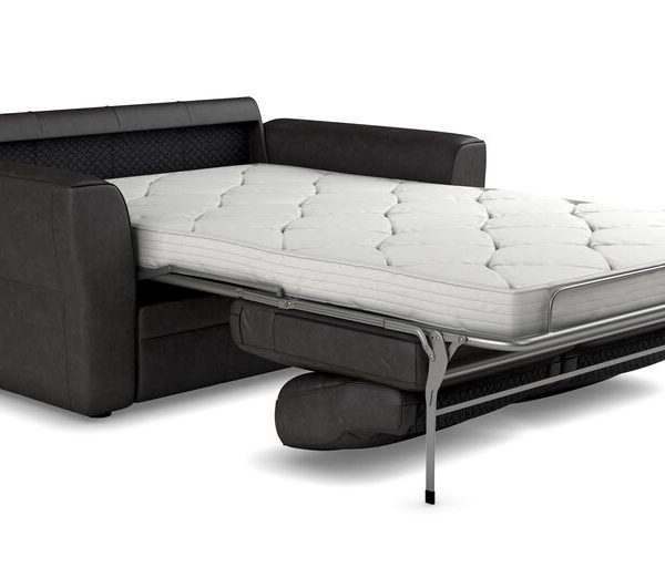 SiSi Italia Grey Amalfi 3 Seater Sofa Bed With Right Hand Facing Storage Chaise