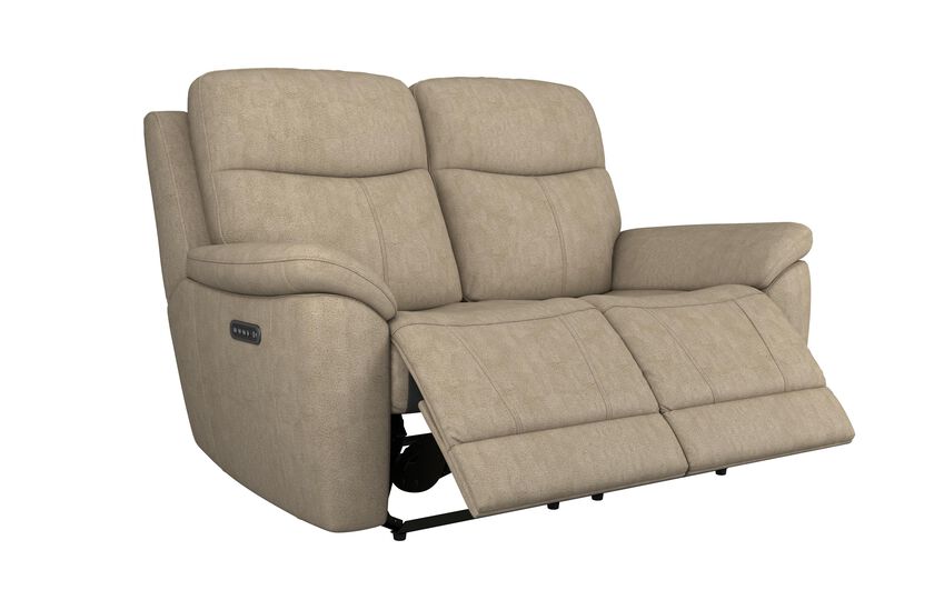 Scs Living Grey Fabric Ethan 2 Seater